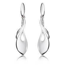 Srebrne długie klasyczne kolczyki pr.925 na biglu