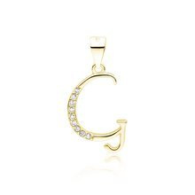 Zawieszka pozłacana ozdobna literka G