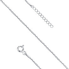 Bransoletka srebrna delikatna splot ankier 1,1 mm