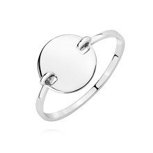 Srebrny pierścionek pr.925 kółko