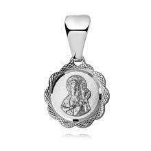 Srebrny medalik Matka Boska Częstochowska