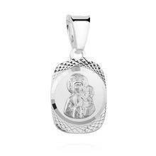 Srebrny medalik Matka Boska Częstochowska