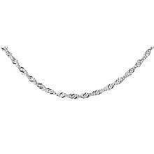 Łańcuszek srebrny splot singapur 3,0mm