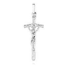 Srebrny krzyż (pr.925) krzyżyk Papieski