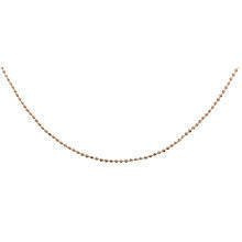Łańcuszek Dots pozłacany splot kulkowy 0,7mm