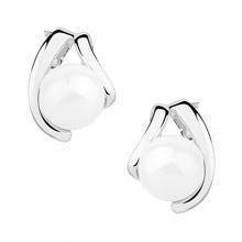 Srebrne kolczyki pr. 925 perełki