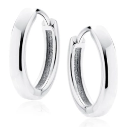 Kolczyki srebrne małe kółka