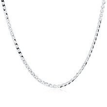 Łańcuszek pancerka z poprzeczką - Traversino srebrny pr. 925 Ø 060