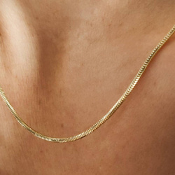 Łańcuszek pozłacany etrusca 1,15mm