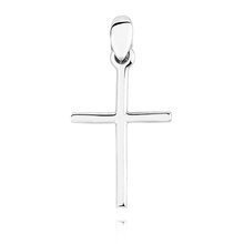 Krzyżyk srebrny gładki klasyczny