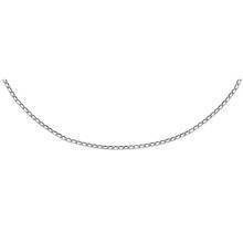 Łańcuszek srebrny rodowany splot cheval 1,5mm