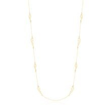 Naszyjnik pozłacany długi ze skrzydełkami