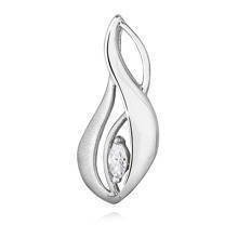 Srebrna zawieszka pr.925 Cyrkonia biała