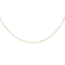 Pozłacana pancerka diamentowana płaska pr. 925 Ø 040