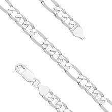 Bransoletka diamentowana figaro płaskie pr. 925 Ø 0180