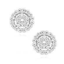 Srebrne kolczyki pr.925 z cyrkoniami