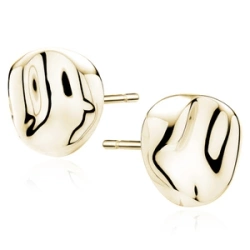 Srebrne pozłacane kolczyki pr.925