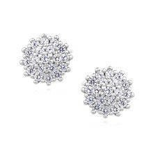 Srebrne kolczyki pr. 925 z cyrkoniami