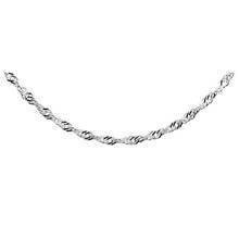 Łańcuszek srebrny splot singapur 3,0 mm