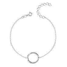 Bransoletka celebrytek pr. 925 kółeczko