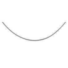 Łańcuszek srebrny splot kostka wenecka 1,0 mm