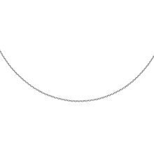 Łańcuszek srebrny rodowany splot ankier zbijany 1,1mm regulowany