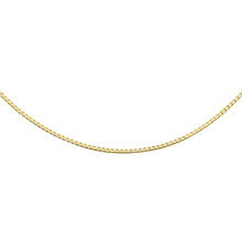 Łańcuszek pozłacany splot kostka wenecka 0,8 mm