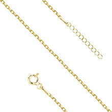 Bransoletka pozłacana na nogę delikatna splot ankier 1,5mm