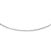 Łańcuszek srebrny rodowany splot rolo diamentowany 2,0mm