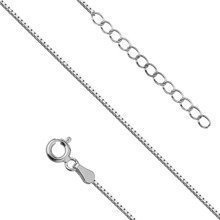 Srebrna bransoletka na nogę pr. 925 kostka wenecka, diamentowana