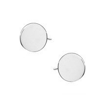 Kolczyki srebrne kółeczka wkrętki