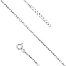 Bransoletka srebrna delikatna splot ankier 1,3 mm