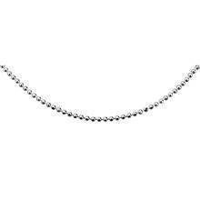 Łańcuszek srebrny do nieśmiertelników pr. 925