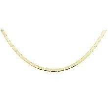 Łańcuszek pozłacany ozdobny snail 1,8mm