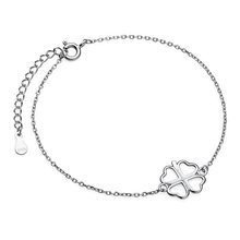 Bransoletka pr. 925 koniczynka