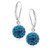 Blue zircon