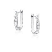 Srebrne pr.925 kolczyki z cyrkonią