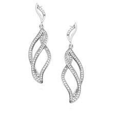 Srebrne kolczyki pr. 925 z cyrkoniami